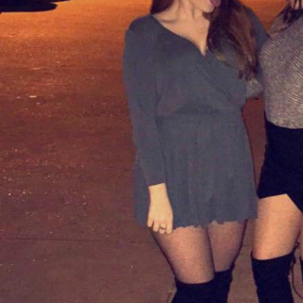 Silence + Noise V Neck Romper